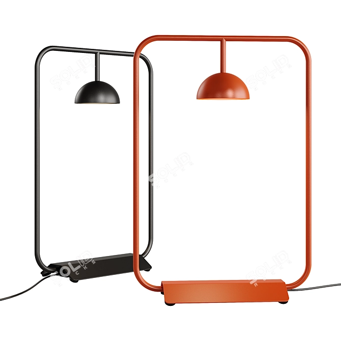 Modern Elegance Illuminates Home Space 3D model image 1