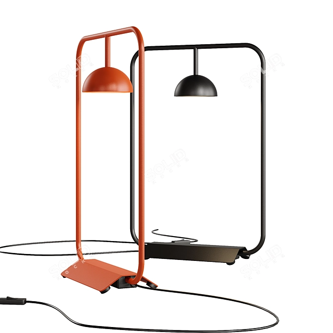 Modern Elegance Illuminates Home Space 3D model image 2