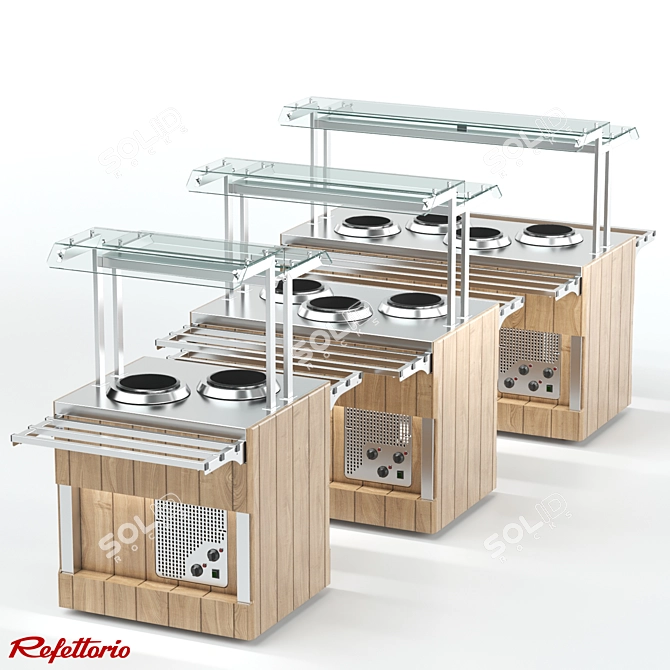 Island Soup Warmer Series_RM4D Capital 3D model image 3