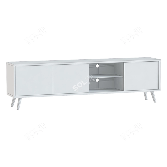 Modern TV Stand Galhad 2014 3D model image 2