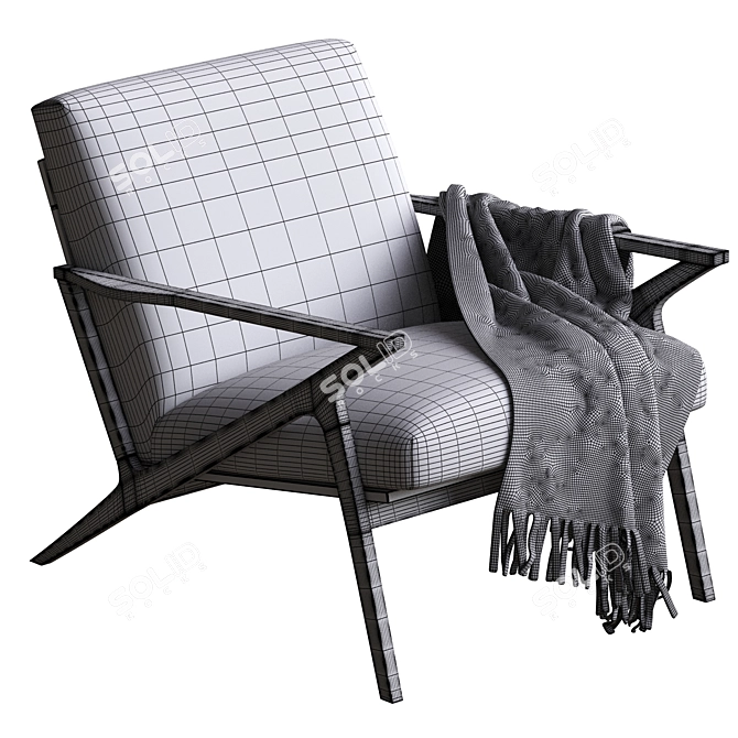 Soto Chair: Elegant Comfort for Any Space 3D model image 5