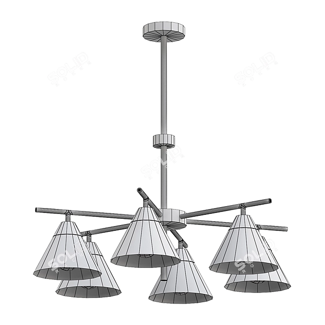 Chisa Model Lamp Vray Render 3D model image 2