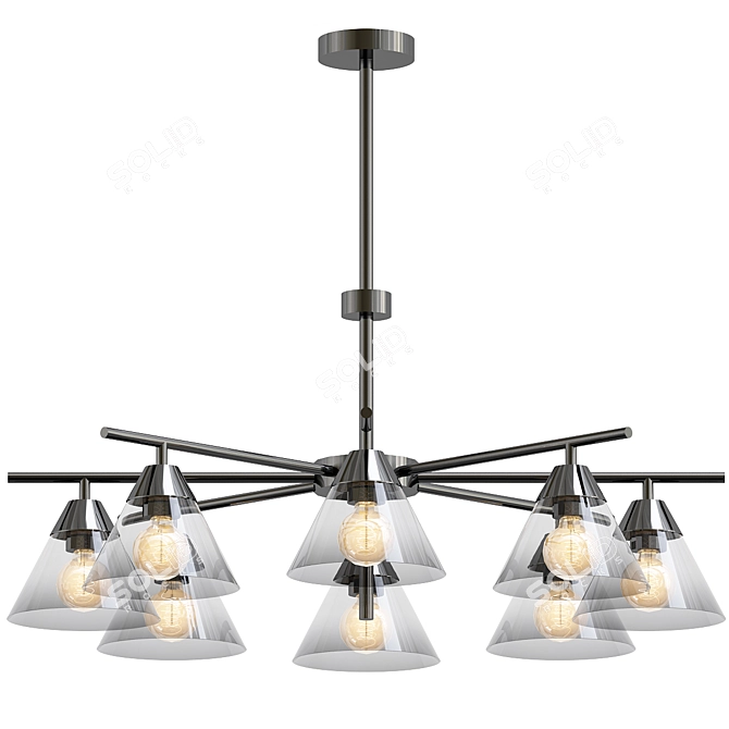 Designer Lamp "Chisa" 3Ds Max 3D model image 1