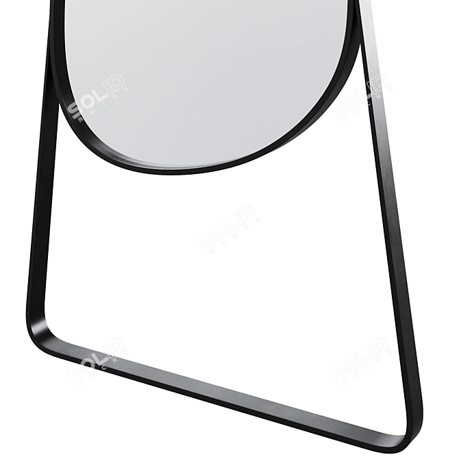 Modern Heylo Floor Mirror by Kare Design 3D model image 2