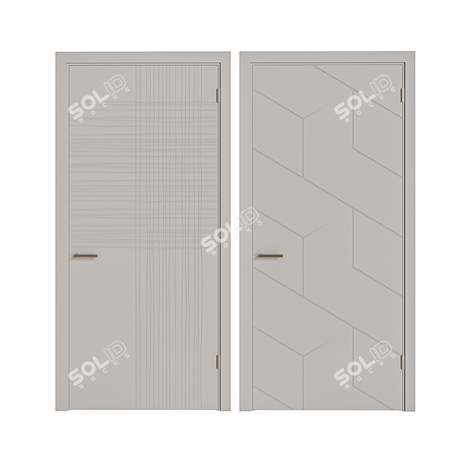 Sofia PHANTOM Set1 Door: 2000mm×800mm 3D model image 1