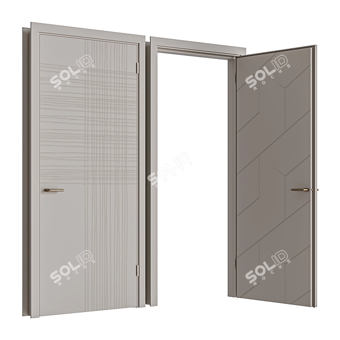 Sofia PHANTOM Set1 Door: 2000mm×800mm 3D model image 3