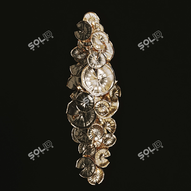 
"Branch-Style Luxury Chandelier: NYMPHEA Vetvi Store 3D model image 3