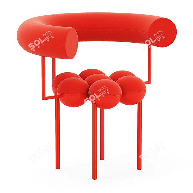 Lara Bohinc Saturn Chair Collection 3D model image 2