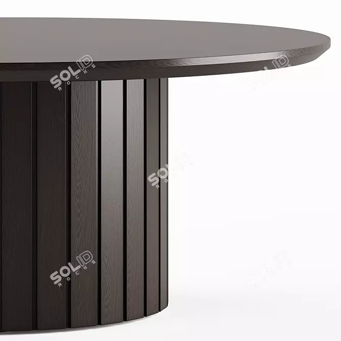 Elegant Benedict Coffee Table, V.2014 3D model image 3