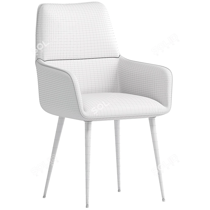 Versatile Pronto Wonen Chair 3D model image 5