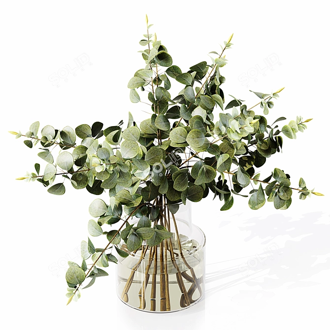 Premium Indoor Plant Collection Model 3D model image 5