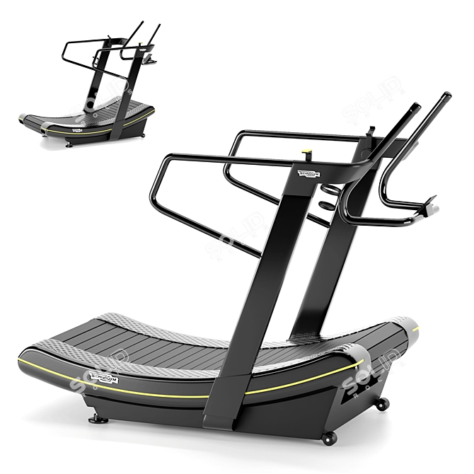 Technogym Skillmill Connect: Ultimate Performance 3D model image 1