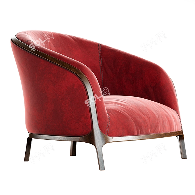 Elegant Model Catherine 3Ds Max 3D model image 1