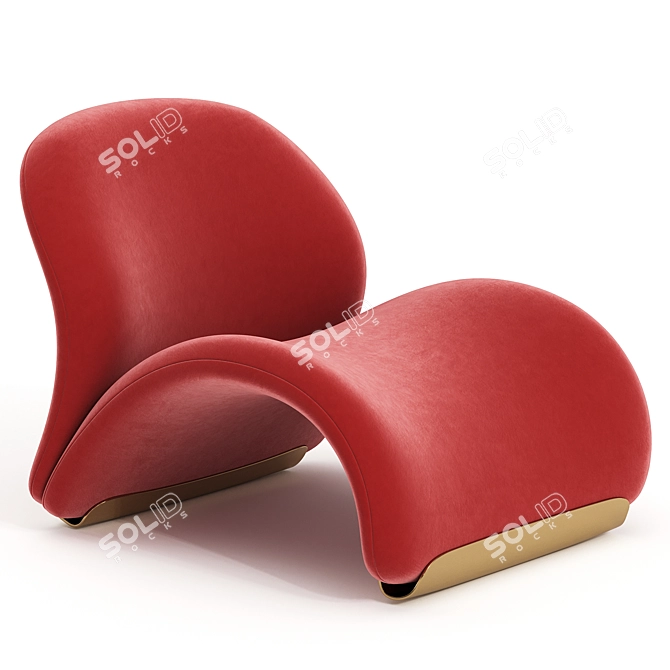  Modern Visit Armchair 2014 Home 3D model image 3