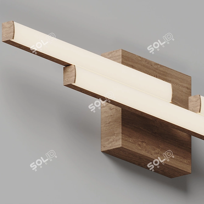 Anello Minor LED Vanity Light 3D model image 2