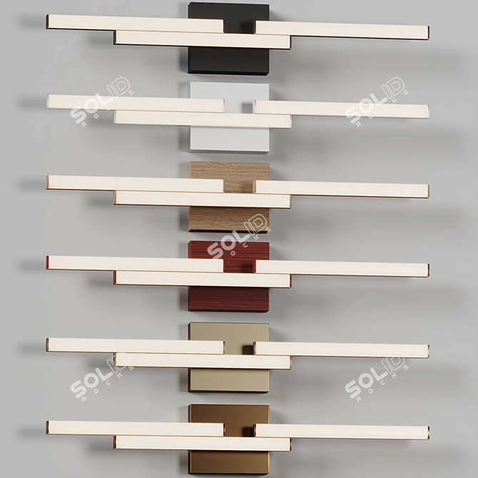 Anello Minor LED Vanity Light 3D model image 3