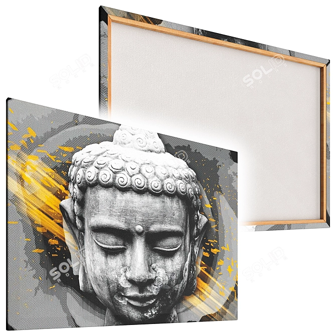 Canvas Art Set | 3D Max 3D model image 3