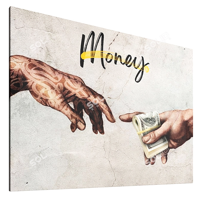 Canvas Art Set | 3D Max 3D model image 4