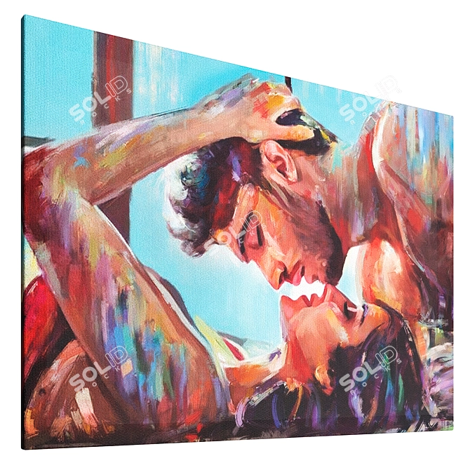 Canvas Art Set | 3D Max 3D model image 5