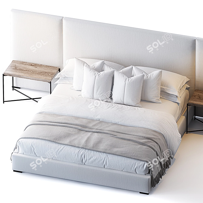 Title: Modena Bed at Restoration Hardware 3D model image 2