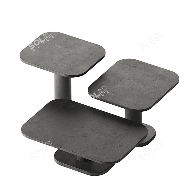 Baxter Matera Stone 3D Model 3D model image 3