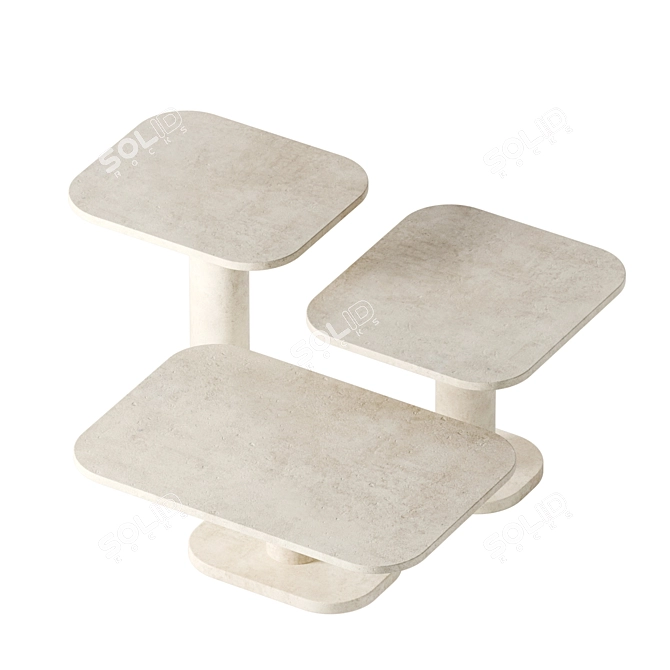 Baxter Matera Stone 3D Model 3D model image 4