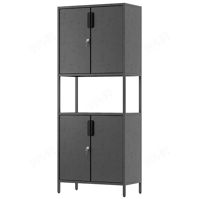 IKEA TROTTEN Cabinet with Door 3D model image 3