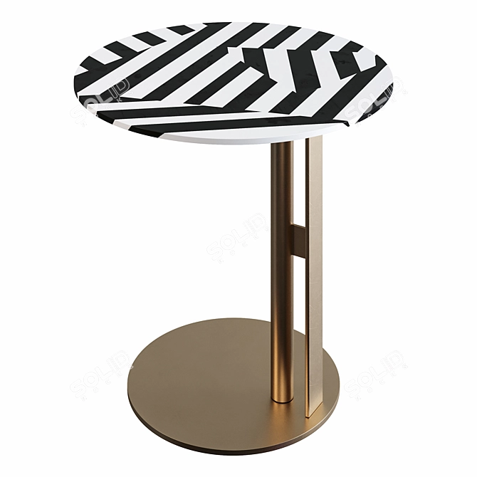 Fandi Corner Design Side Table 3D model image 1