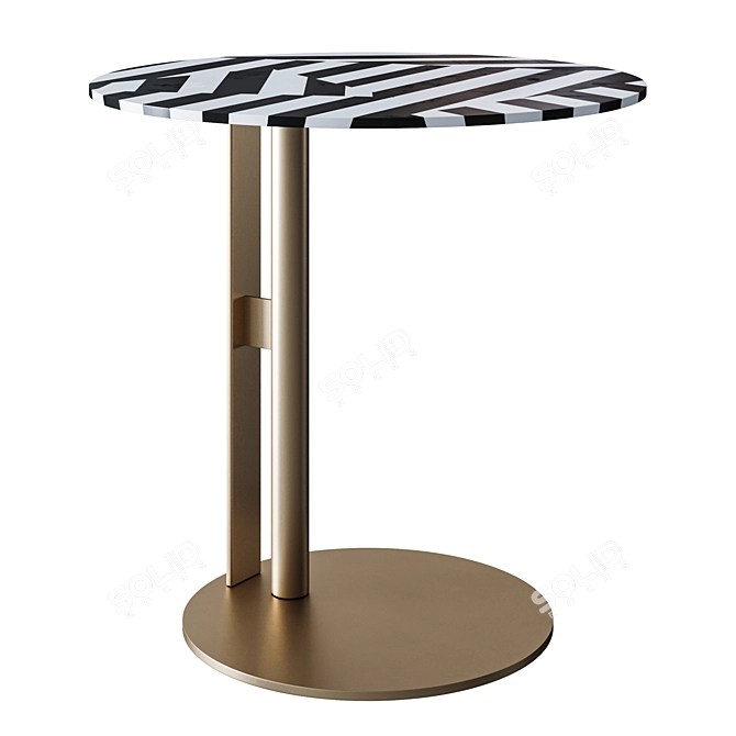 Fandi Corner Design Side Table 3D model image 3