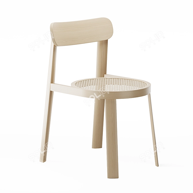 Translation not provided.   
Elegant and Stylish Brulla Chair 3D model image 2