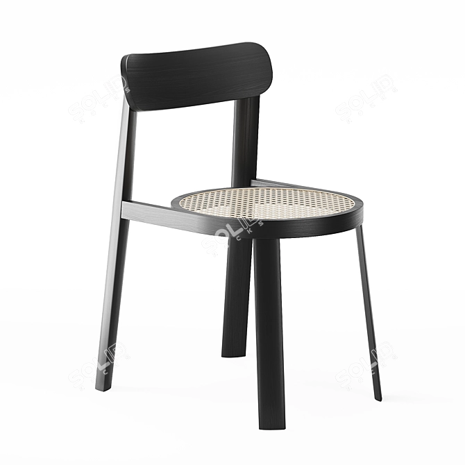 Translation not provided.   
Elegant and Stylish Brulla Chair 3D model image 3