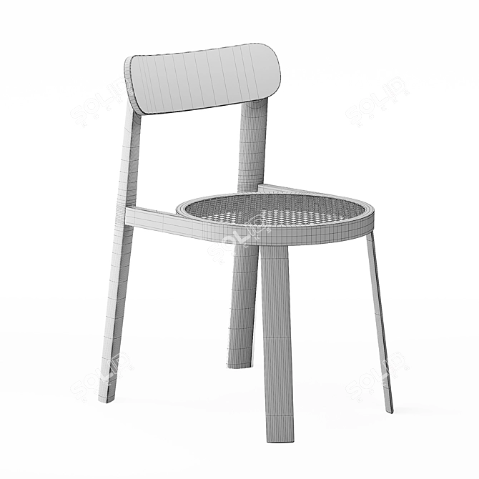 Translation not provided.   
Elegant and Stylish Brulla Chair 3D model image 5