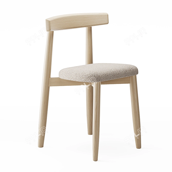 Modern Elegance in Seating 3D model image 2