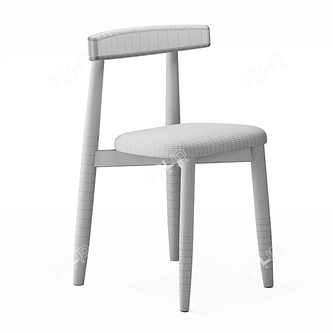 Modern Elegance in Seating 3D model image 6