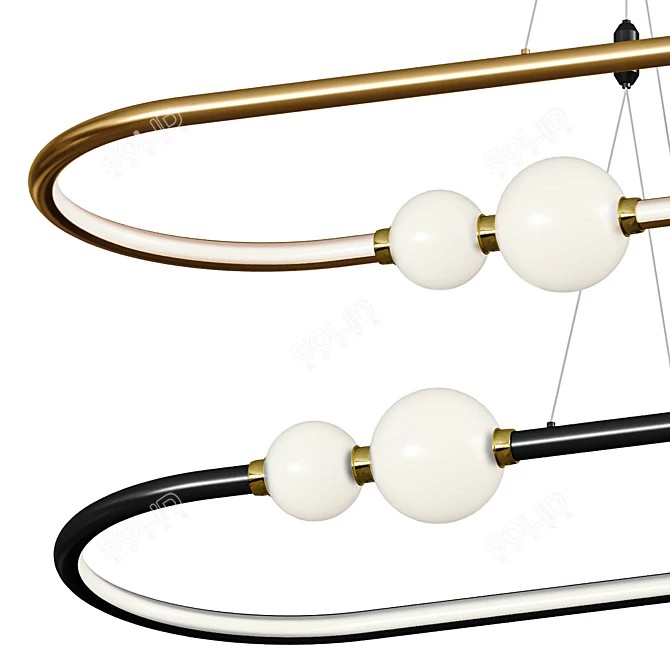 Celia Pendant Lamp: Vray/Corona 3D model image 2