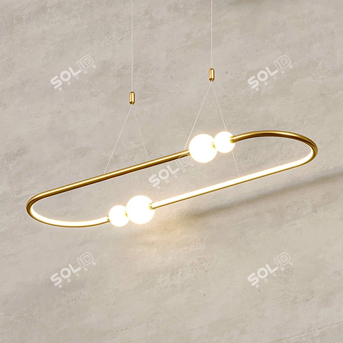 Celia Pendant Lamp: Vray/Corona 3D model image 3