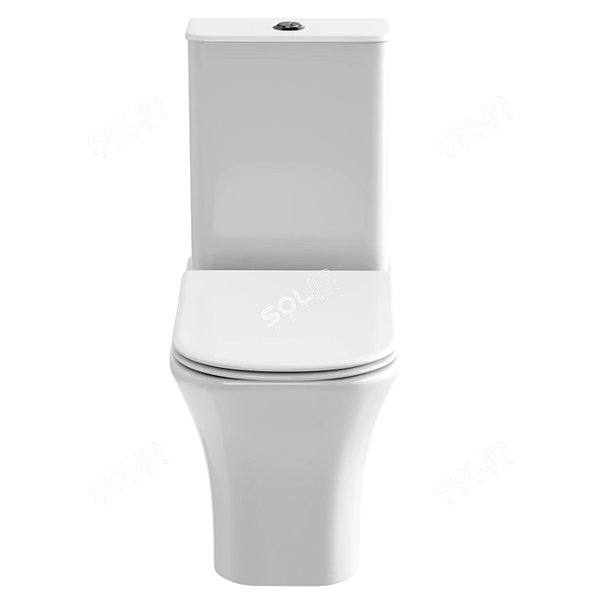 Ceramica Nova Alfa Floor Toilet 3D model image 2