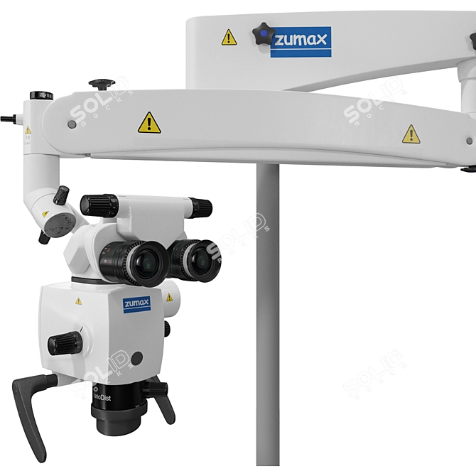 Advanced Surgical Microscope OMS2350 3D model image 4