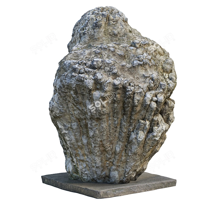 Natural Stone for Landscaping 3D model image 8