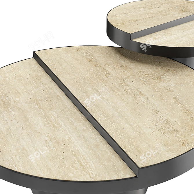 Eichholtz Excelsior Tables Set 3D model image 3