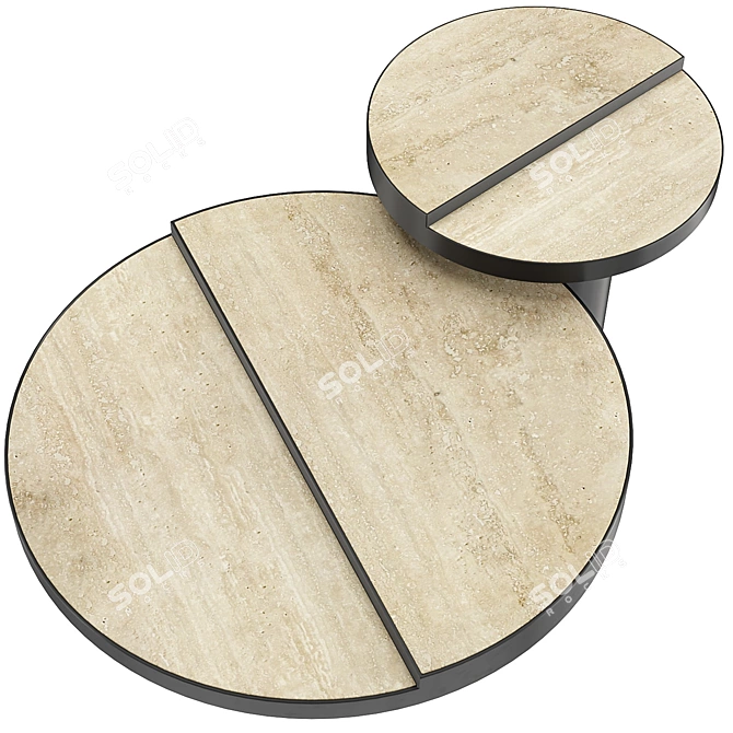 Eichholtz Excelsior Tables Set 3D model image 5