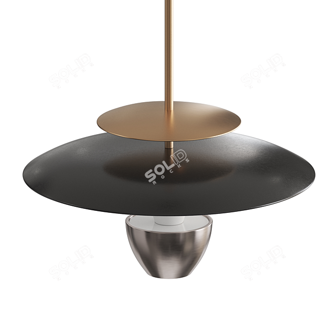 Bertil LED Pendant Light 3D model image 2