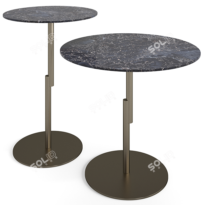 Modern Innesti Coffee Tables Set 3D model image 4
