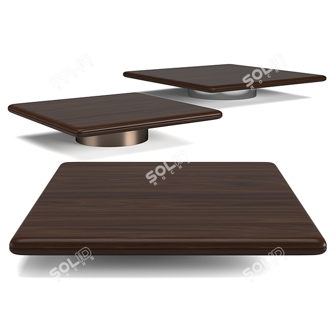 Modern Minotti Horizonte Coffee Tables 3D model image 1