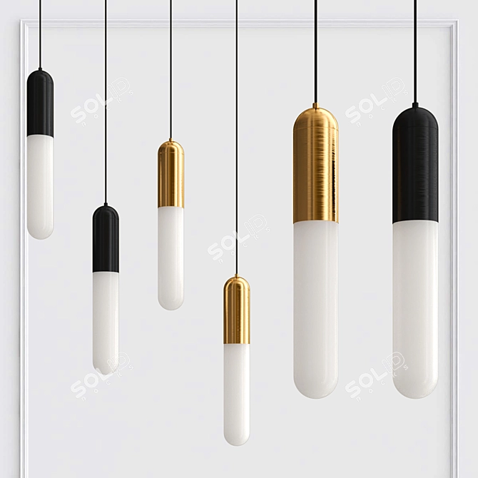 Elegant Lampatron SIGLEIF Collection 3D model image 2