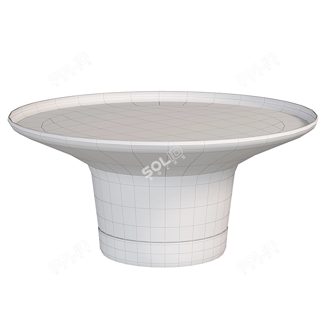 Bofo Coffee Table 800mm Square 3D model image 2