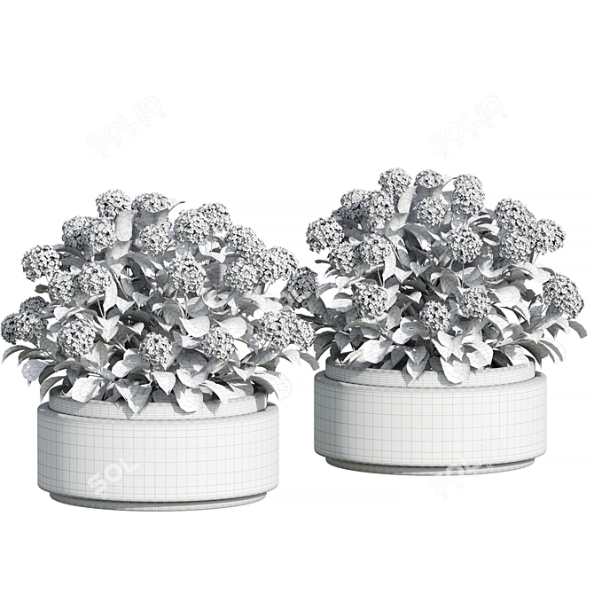 Design 4 Outdoor Plant 3D model image 2