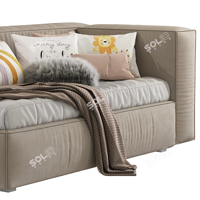 Convertible Sofa Bed RIPE 308 3D model image 5