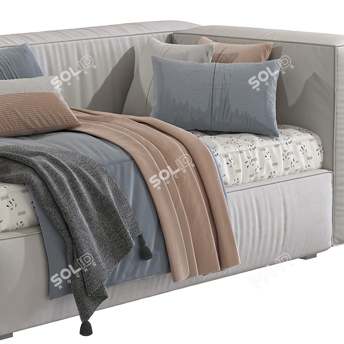 Convertible Sofa Bed RIPE 308 3D model image 6