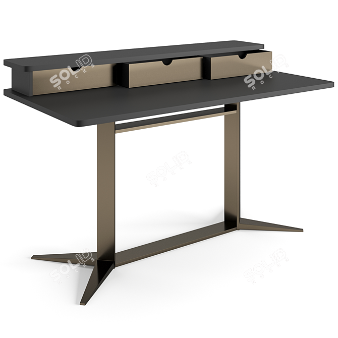 Elegant Modern Bonaldo Nelson Vanity 3D model image 4